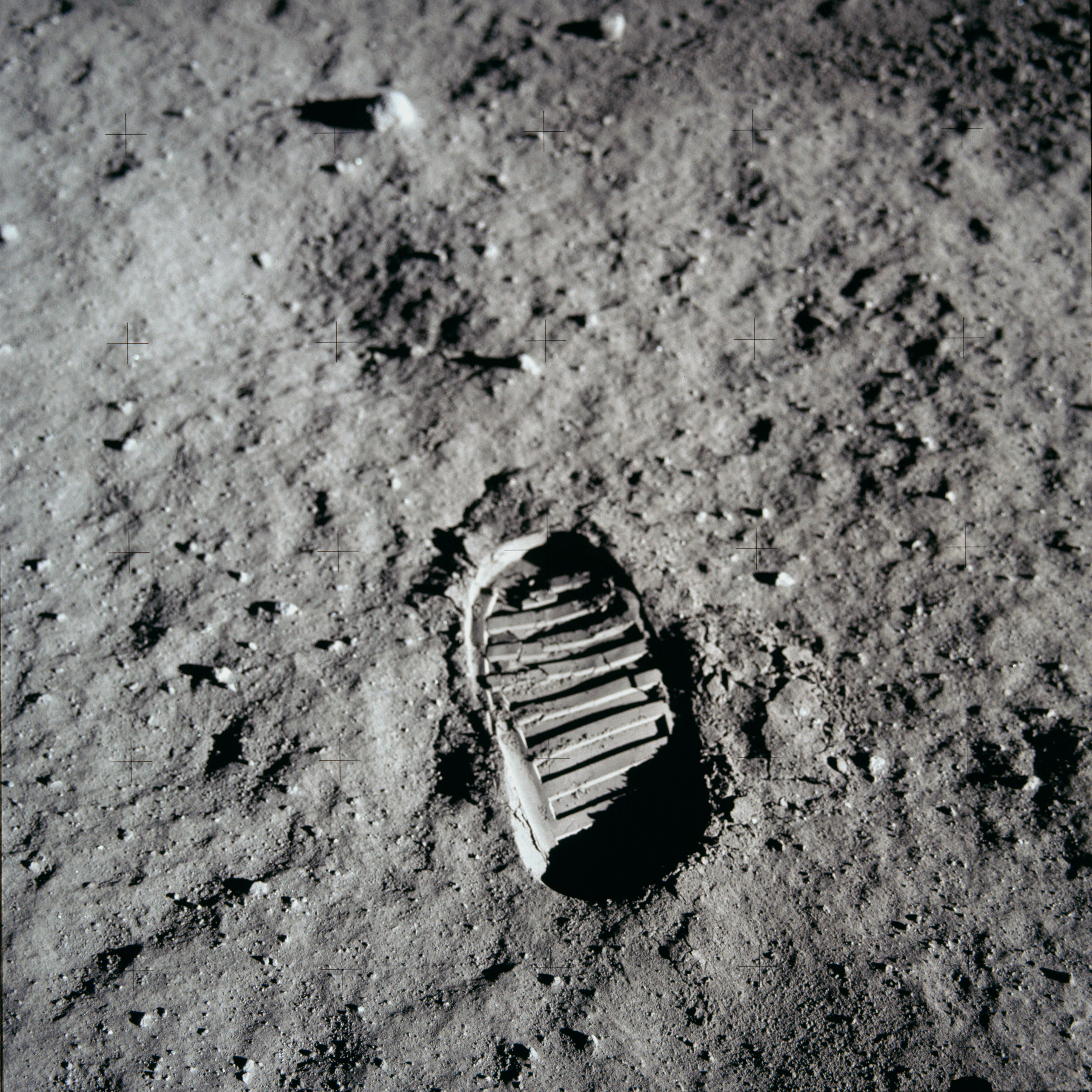 Apollo 11 lunar surface